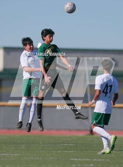 Thumbnail 3 in  Moorpark vs Granada Hills Charter (Royal Winter Showcase Tournament) photogallery.