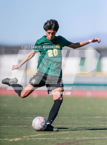 Thumbnail 2 in  Moorpark vs Granada Hills Charter (Royal Winter Showcase Tournament) photogallery.