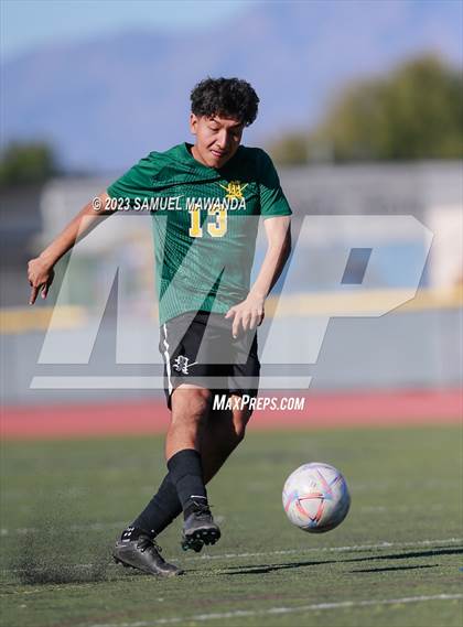 Thumbnail 2 in  Moorpark vs Granada Hills Charter (Royal Winter Showcase Tournament) photogallery.