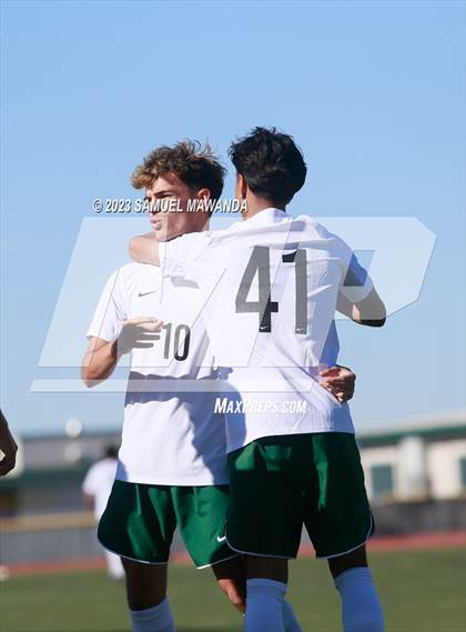 Thumbnail 2 in  Moorpark vs Granada Hills Charter (Royal Winter Showcase Tournament) photogallery.