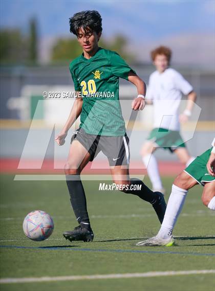 Thumbnail 1 in  Moorpark vs Granada Hills Charter (Royal Winter Showcase Tournament) photogallery.