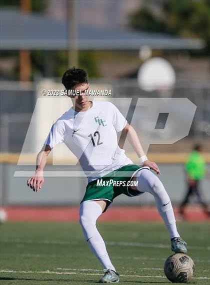 Thumbnail 2 in  Moorpark vs Granada Hills Charter (Royal Winter Showcase Tournament) photogallery.