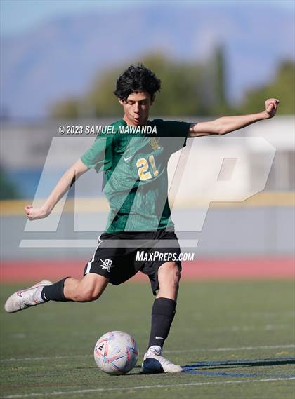 Thumbnail 1 in  Moorpark vs Granada Hills Charter (Royal Winter Showcase Tournament) photogallery.