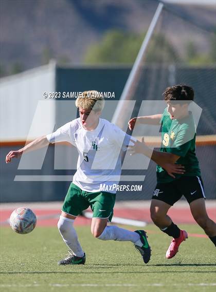 Thumbnail 3 in  Moorpark vs Granada Hills Charter (Royal Winter Showcase Tournament) photogallery.
