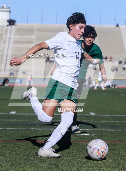 Thumbnail 1 in  Moorpark vs Granada Hills Charter (Royal Winter Showcase Tournament) photogallery.