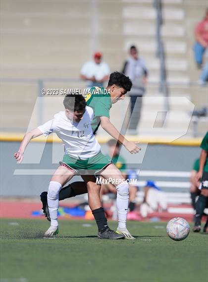 Thumbnail 1 in  Moorpark vs Granada Hills Charter (Royal Winter Showcase Tournament) photogallery.