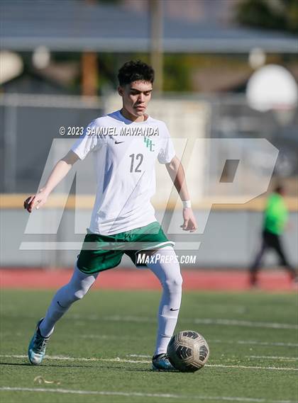 Thumbnail 3 in  Moorpark vs Granada Hills Charter (Royal Winter Showcase Tournament) photogallery.