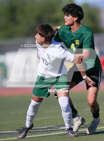 Thumbnail 2 in  Moorpark vs Granada Hills Charter (Royal Winter Showcase Tournament) photogallery.