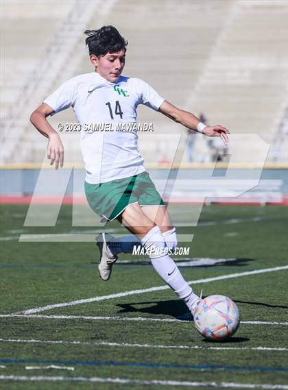 Thumbnail 2 in  Moorpark vs Granada Hills Charter (Royal Winter Showcase Tournament) photogallery.