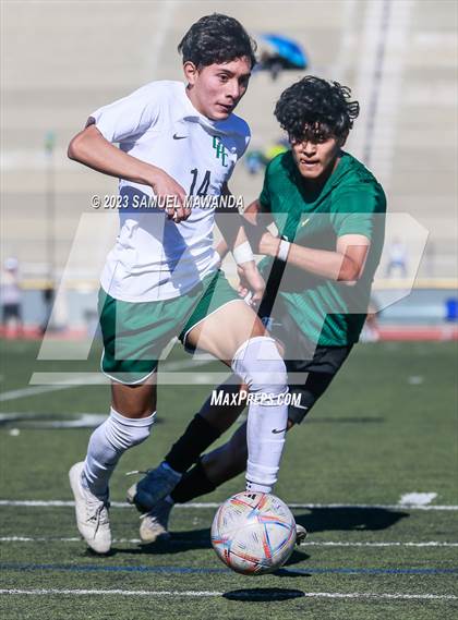 Thumbnail 1 in  Moorpark vs Granada Hills Charter (Royal Winter Showcase Tournament) photogallery.