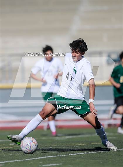 Thumbnail 2 in  Moorpark vs Granada Hills Charter (Royal Winter Showcase Tournament) photogallery.