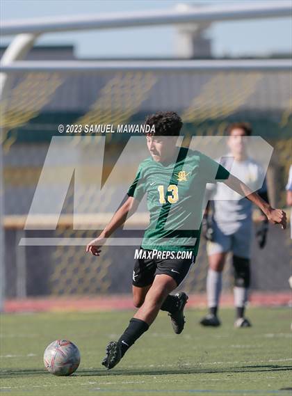 Thumbnail 2 in  Moorpark vs Granada Hills Charter (Royal Winter Showcase Tournament) photogallery.