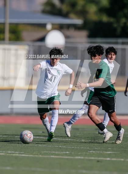 Thumbnail 1 in  Moorpark vs Granada Hills Charter (Royal Winter Showcase Tournament) photogallery.