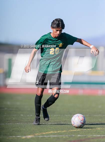 Thumbnail 3 in  Moorpark vs Granada Hills Charter (Royal Winter Showcase Tournament) photogallery.