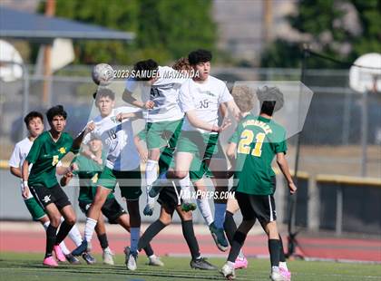 Thumbnail 2 in  Moorpark vs Granada Hills Charter (Royal Winter Showcase Tournament) photogallery.
