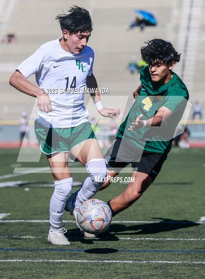Thumbnail 1 in  Moorpark vs Granada Hills Charter (Royal Winter Showcase Tournament) photogallery.