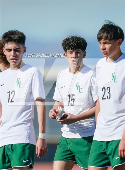 Thumbnail 1 in  Moorpark vs Granada Hills Charter (Royal Winter Showcase Tournament) photogallery.