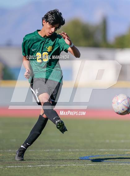 Thumbnail 3 in  Moorpark vs Granada Hills Charter (Royal Winter Showcase Tournament) photogallery.