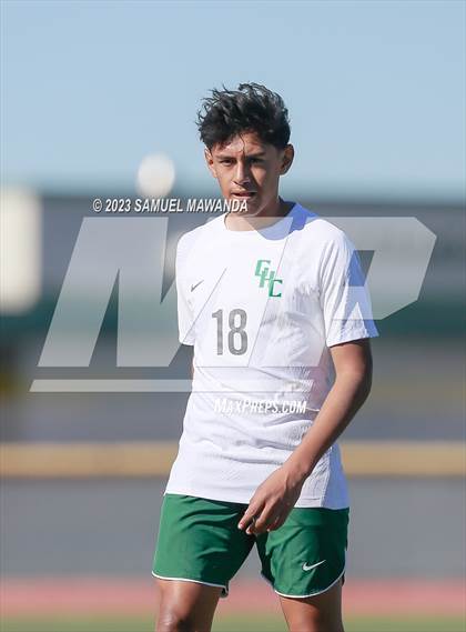 Thumbnail 3 in  Moorpark vs Granada Hills Charter (Royal Winter Showcase Tournament) photogallery.