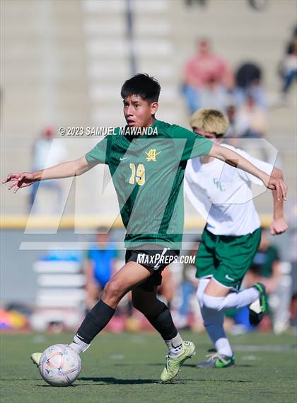 Thumbnail 3 in  Moorpark vs Granada Hills Charter (Royal Winter Showcase Tournament) photogallery.