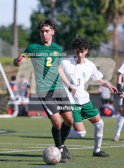 Thumbnail 2 in  Moorpark vs Granada Hills Charter (Royal Winter Showcase Tournament) photogallery.