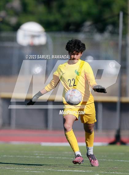 Thumbnail 1 in  Moorpark vs Granada Hills Charter (Royal Winter Showcase Tournament) photogallery.