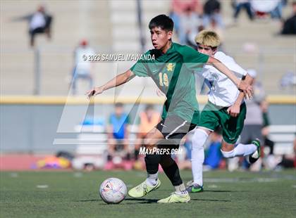 Thumbnail 2 in  Moorpark vs Granada Hills Charter (Royal Winter Showcase Tournament) photogallery.