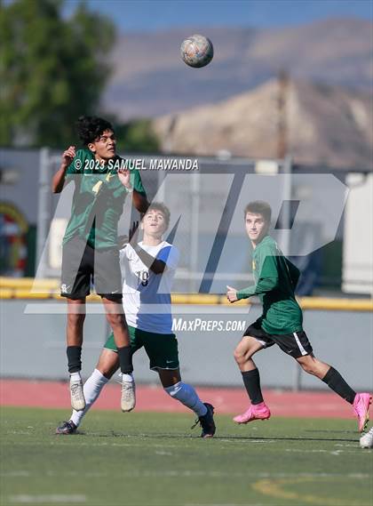 Thumbnail 2 in  Moorpark vs Granada Hills Charter (Royal Winter Showcase Tournament) photogallery.