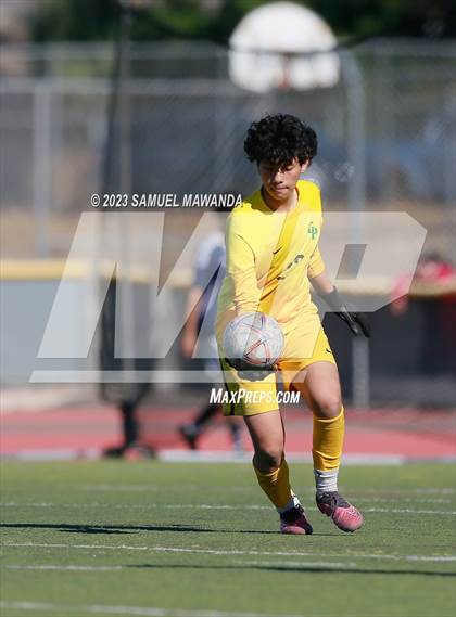 Thumbnail 3 in  Moorpark vs Granada Hills Charter (Royal Winter Showcase Tournament) photogallery.