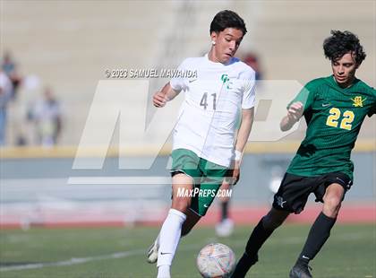 Thumbnail 3 in  Moorpark vs Granada Hills Charter (Royal Winter Showcase Tournament) photogallery.