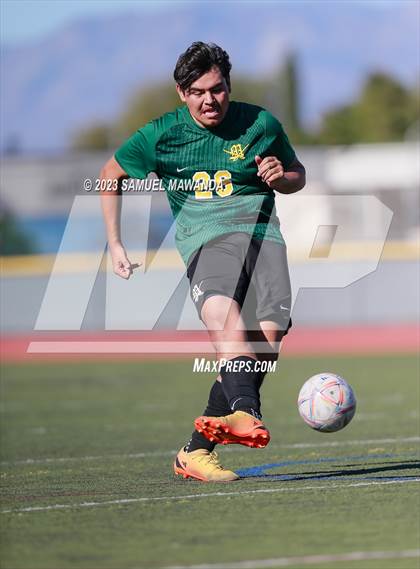 Thumbnail 3 in  Moorpark vs Granada Hills Charter (Royal Winter Showcase Tournament) photogallery.