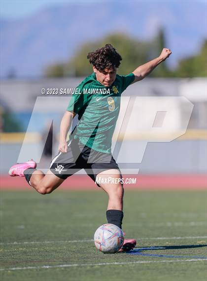 Thumbnail 1 in  Moorpark vs Granada Hills Charter (Royal Winter Showcase Tournament) photogallery.