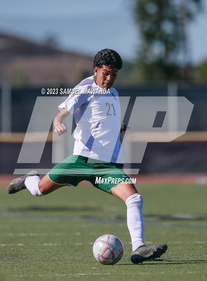 Thumbnail 2 in  Moorpark vs Granada Hills Charter (Royal Winter Showcase Tournament) photogallery.