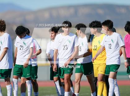 Thumbnail 2 in  Moorpark vs Granada Hills Charter (Royal Winter Showcase Tournament) photogallery.