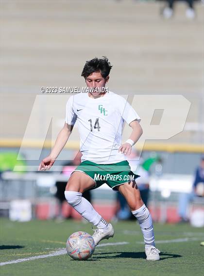 Thumbnail 3 in  Moorpark vs Granada Hills Charter (Royal Winter Showcase Tournament) photogallery.