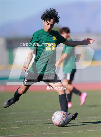 Thumbnail 3 in  Moorpark vs Granada Hills Charter (Royal Winter Showcase Tournament) photogallery.