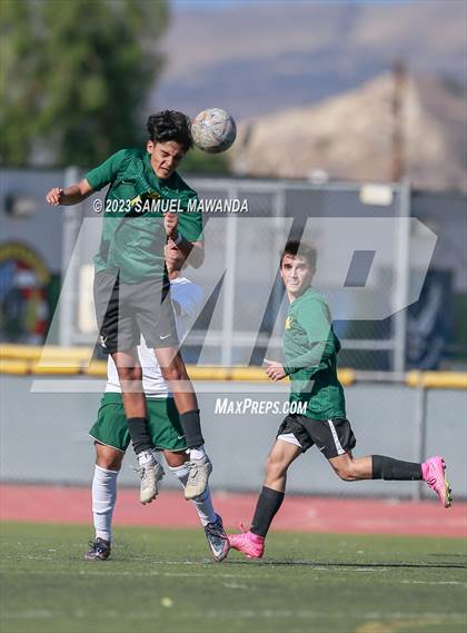 Thumbnail 3 in  Moorpark vs Granada Hills Charter (Royal Winter Showcase Tournament) photogallery.