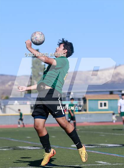 Thumbnail 2 in  Moorpark vs Granada Hills Charter (Royal Winter Showcase Tournament) photogallery.
