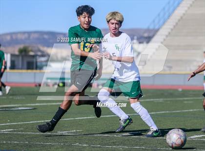 Thumbnail 3 in  Moorpark vs Granada Hills Charter (Royal Winter Showcase Tournament) photogallery.