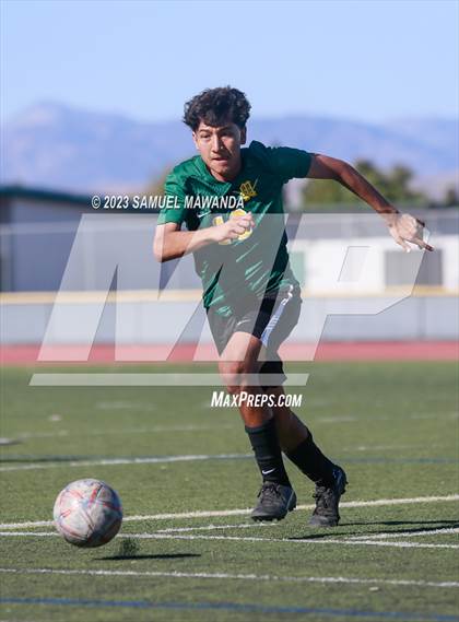 Thumbnail 2 in  Moorpark vs Granada Hills Charter (Royal Winter Showcase Tournament) photogallery.