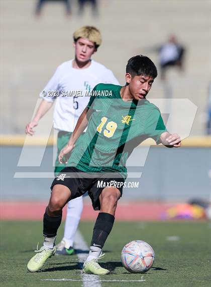 Thumbnail 3 in  Moorpark vs Granada Hills Charter (Royal Winter Showcase Tournament) photogallery.