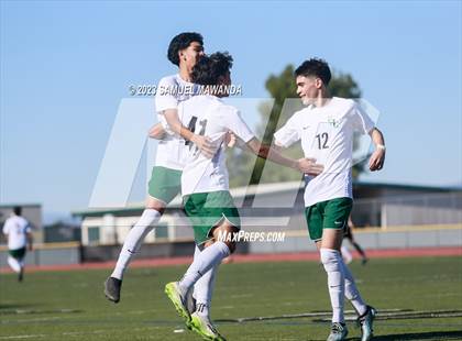 Thumbnail 3 in  Moorpark vs Granada Hills Charter (Royal Winter Showcase Tournament) photogallery.