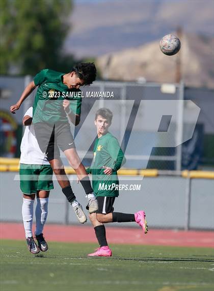 Thumbnail 1 in  Moorpark vs Granada Hills Charter (Royal Winter Showcase Tournament) photogallery.