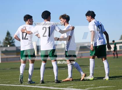 Thumbnail 3 in  Moorpark vs Granada Hills Charter (Royal Winter Showcase Tournament) photogallery.
