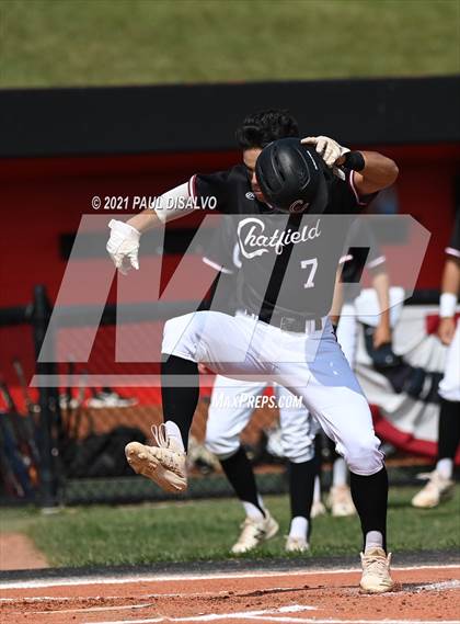 Thumbnail 3 in Chatfield vs. Valor Christian (CHSAA 5A Finals - 1st Round) photogallery.