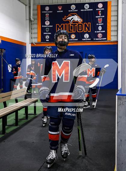 Thumbnail 2 in Milton Academy vs Deerfield Academy (Flood-Marr Tournament) photogallery.