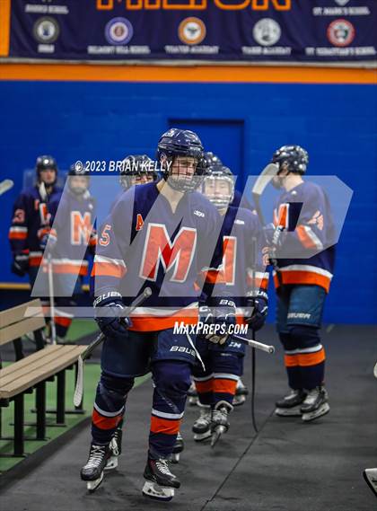 Thumbnail 1 in Milton Academy vs Deerfield Academy (Flood-Marr Tournament) photogallery.