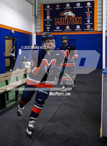 Thumbnail 2 in Milton Academy vs Deerfield Academy (Flood-Marr Tournament) photogallery.
