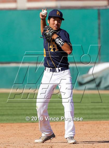 Thumbnail 3 in Los Angeles CES vs. Harbor Teacher (CIF L.A. City Section D3 Final) photogallery.