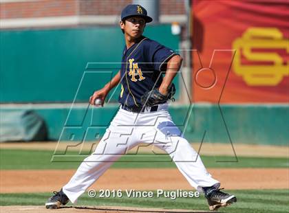 Thumbnail 1 in Los Angeles CES vs. Harbor Teacher (CIF L.A. City Section D3 Final) photogallery.